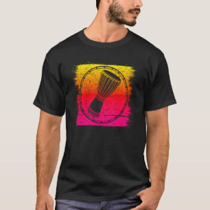 Djembe Jembe African musidrum drummeln cool T-Shirt