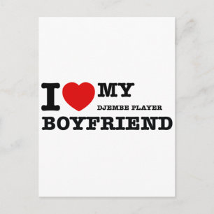 Djembe Player Boyfriend Designs Postkarte