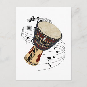 Djembe Postkarte