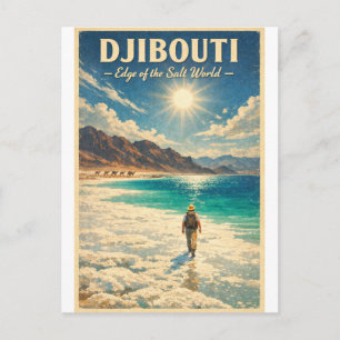 „DJIBOUTI – Am Rande der Salz Welt Postkarte