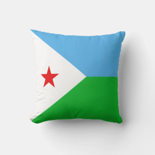 Djibouti Flag x Flag Kissen