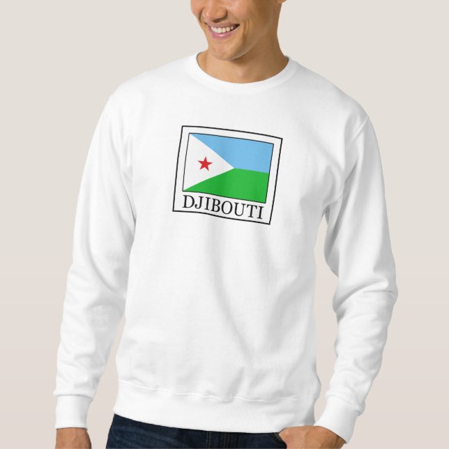 Djibouti-Sweatshirt Sweatshirt (Vorderseite)