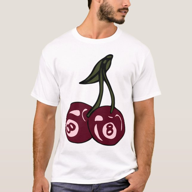 Djo Decide 8-Ball Album Art Sticker T-Shirt (Vorderseite)