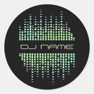 DJs Music Producer Remixer Runder Aufkleber