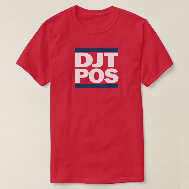 DJT-POS_Rotes T-Shirt (Design vorne)