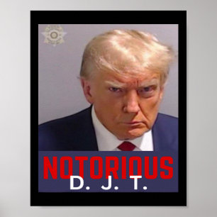 Djt - Trump Tasse Shot - August 24 2023 Poster
