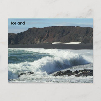 Djúpalónssandur und Dritvík, Snæfellsnes, Island Postkarte