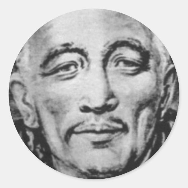 Djwhal khul aufsteigender Meister Runder Aufkleber (Vorderseite)