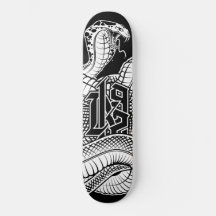 DK92 Cobra-Logo - Skateboard