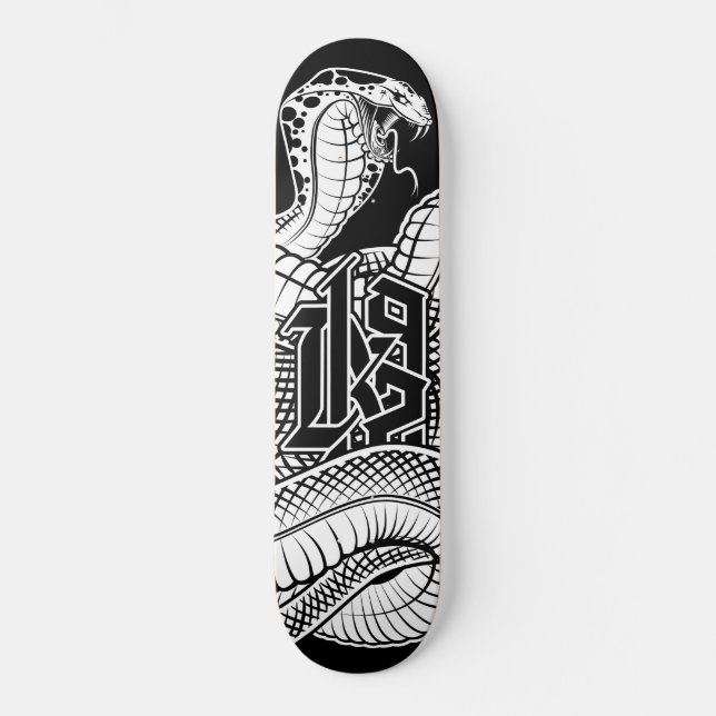 DK92 Cobra-Logo - Skateboard (Vorderseite)