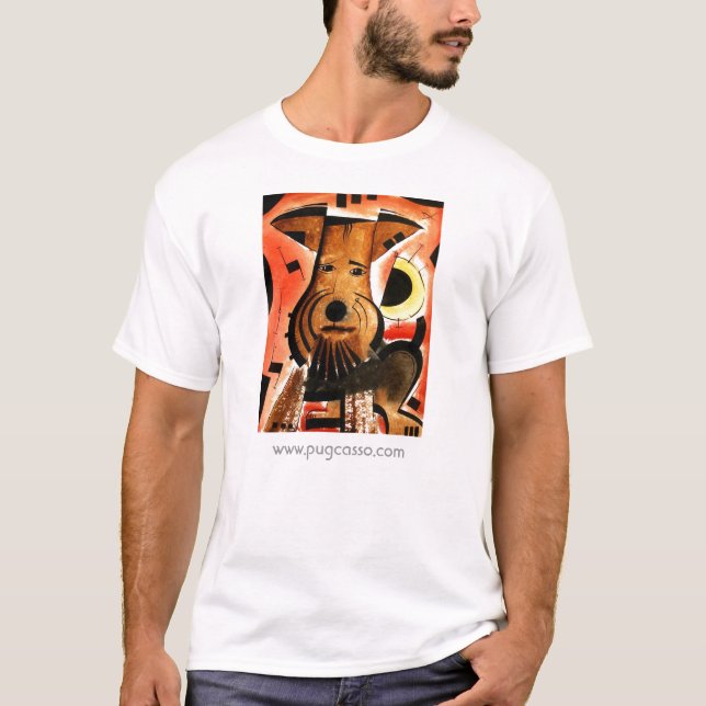 dk_2005aug8d, www.pugcasso.com T-Shirt (Vorderseite)
