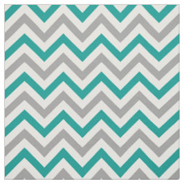 Dk Aquamarin, Dk Gray, White LG Zickzack ZigZag Sz Stoff
