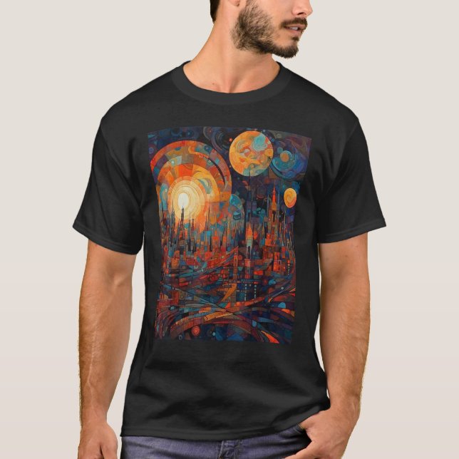 DKH138 Sci fi Graphic  One for the Journey T-Shirt (Vorderseite)