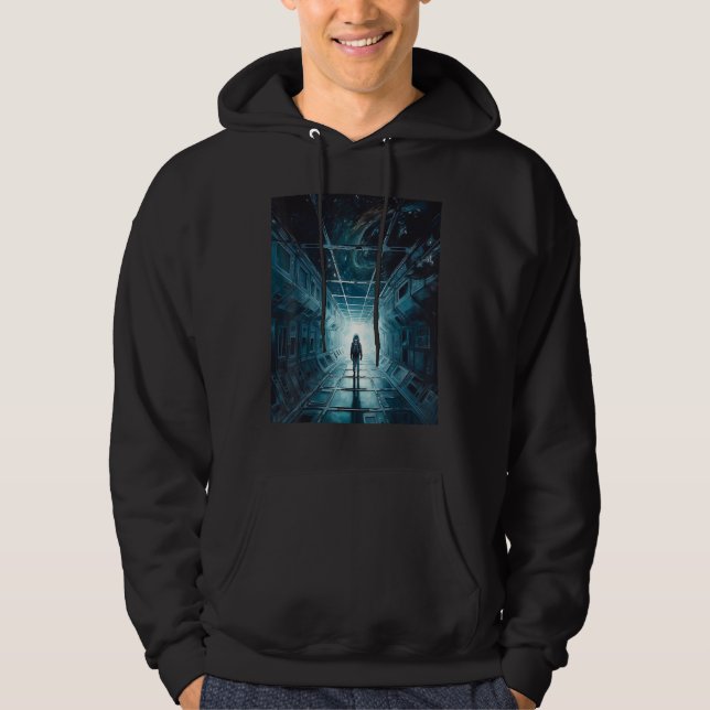 DKH138 Sci fi Graphic  Sweet Void Bliss Hoodie (Vorderseite)
