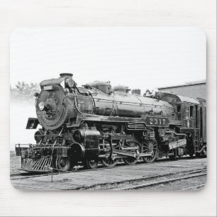 DL&W RR Lokomotive #2317 Scranton Pa. Mauspad
