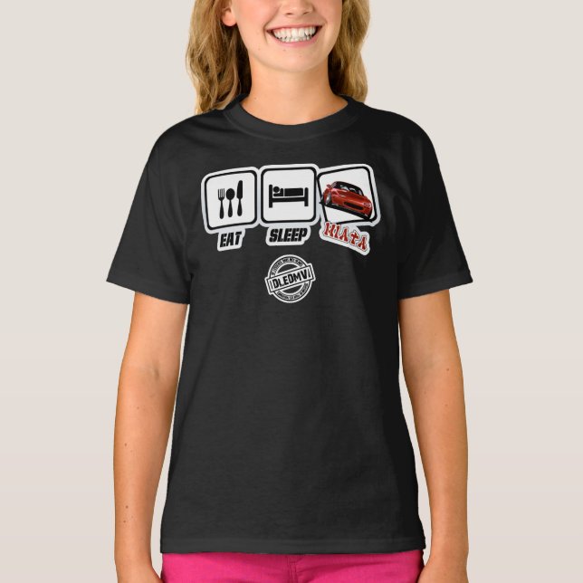 DLEDMV - Mangez le sommeil Miata Essential T-Shirt (Devant)