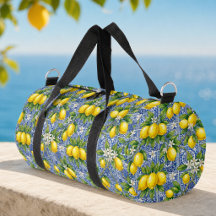 DLemon Blue Französisches Land-Wasserfarbenfliese
