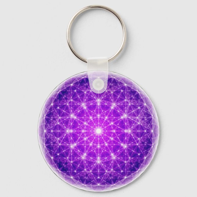 D'Light Full Mandala Schlüsselanhänger (Vorderseite)