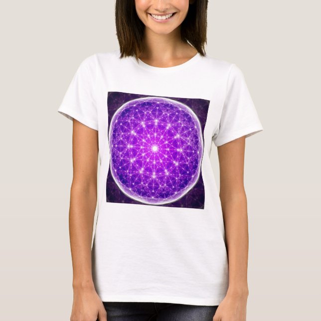D'Light volle Mandala T-Shirt (Vorderseite)