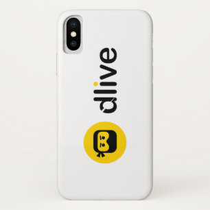 DLive schwarze volle Logo-Telefon-Hüllen Case-Mate iPhone Hülle