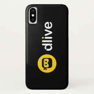 DLive weiße volle Logo-Telefon-Hüllen Case-Mate iPhone Hülle