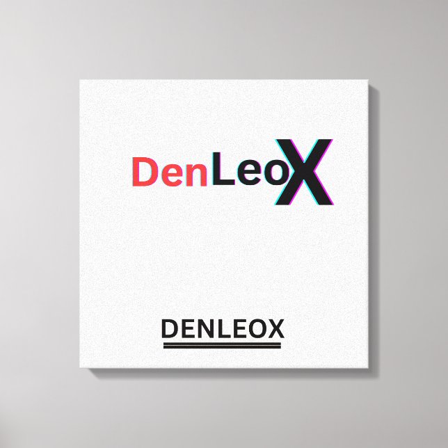 DLX(denleox) Leinwanddruck (Vorderseite)