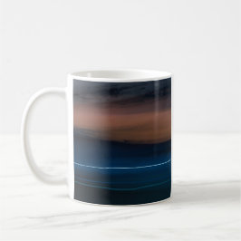 DM-2023-NFT-00267 "Sunset over Woolacombe Beach" Kaffeetasse