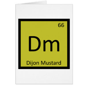 Dm - Chimie de la Moutarde de Dijon Symbole du Tab