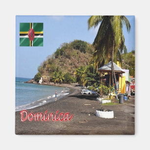 DM - Dominica - Mero Beach Magnet