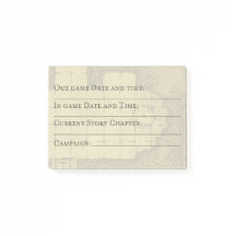 DM Grafischer Post-it-Organisator; Datum, Uhrzeit,