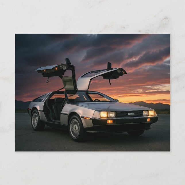 DMC 12 POSTKARTE (Vorderseite)