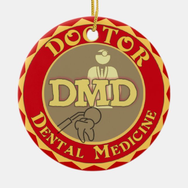 DMD CHRISTMAS ORNAMENT - ARZT DES ZAHNARZNEIMITTEL (Vorne)