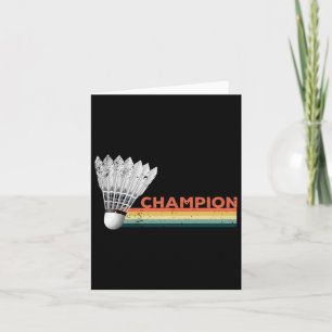 Dminton Player Champion Karte