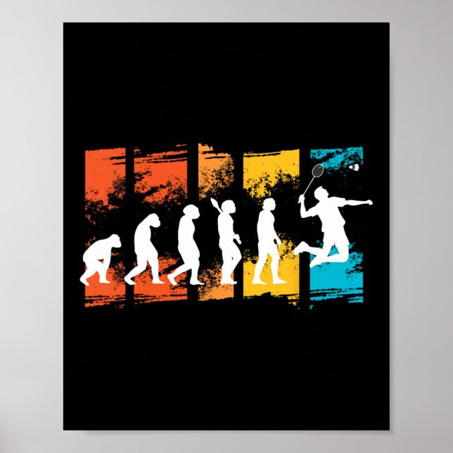 Dminton Player Evolution Shuttle Dminton Racket 1 Poster (Vorne)