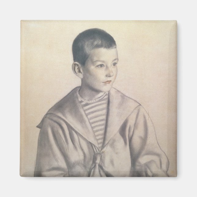 Dmitri Dmitrievich Shostakovich als Kind Magnet (Vorne)