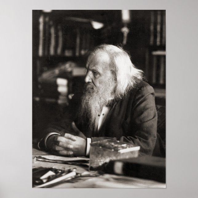 Dmitri Mendeleev Poster (Vorne)