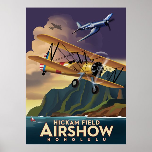 DMoore Stearman Poster (Vorne)