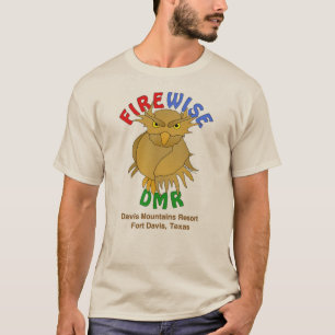 DMR. Firewise Owl T - Shirt (ohne Hintergrund)
