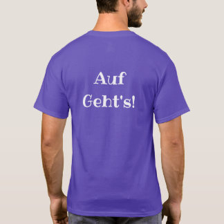 DMV Auf Gehts! T - Shirt-Weiß-Logo T-Shirt