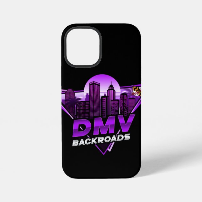 DMV Backroads Logo-Handyhülle iPhone 12 Mini Hülle (Rückseite)