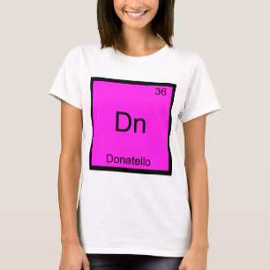 Dn - Donatello Symbol-T-Shirt für die lustige Chem T-Shirt