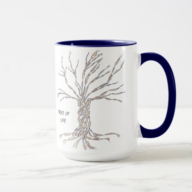 DNA-BAUM TASSE (Rechts)