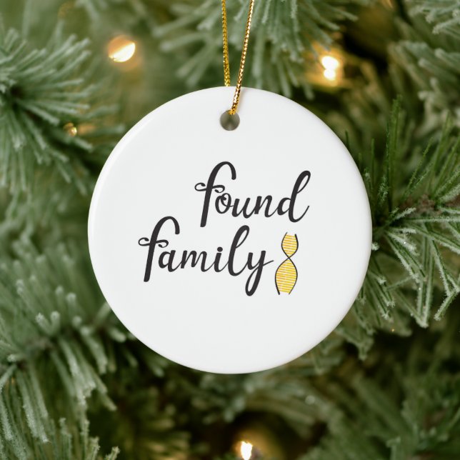 DNA der Familie gefunden Keramik Ornament (Baum)