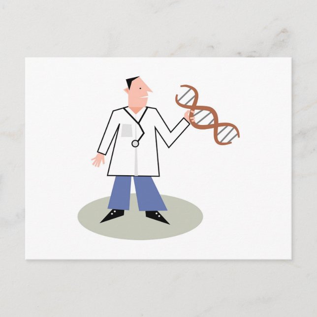 DNA Doctor Postkarte (Vorderseite)