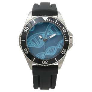 DNA Double Helix Armbanduhr