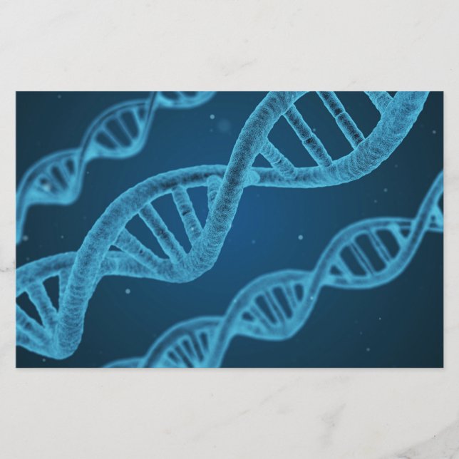 DNA Double Helix Briefpapier (Vorderseite)