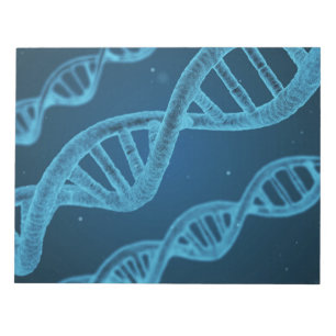 DNA Double Helix Notizblock