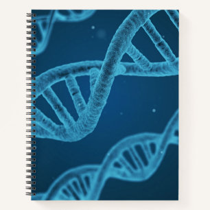 DNA Double Helix Notizbuch