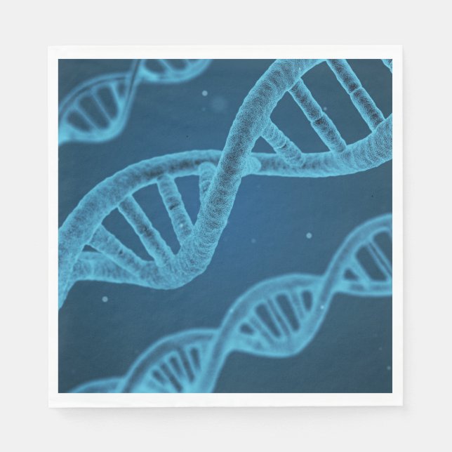 DNA Double Helix Serviette (Vorderseite)
