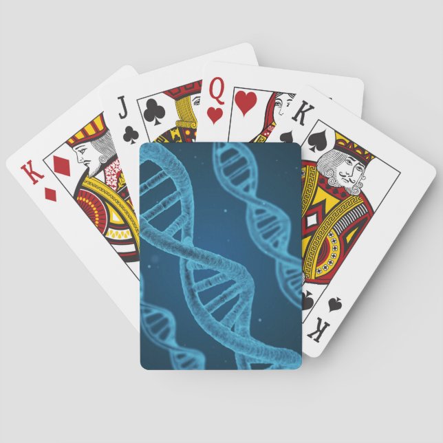 DNA Double Helix Spielkarten (Rückseite)